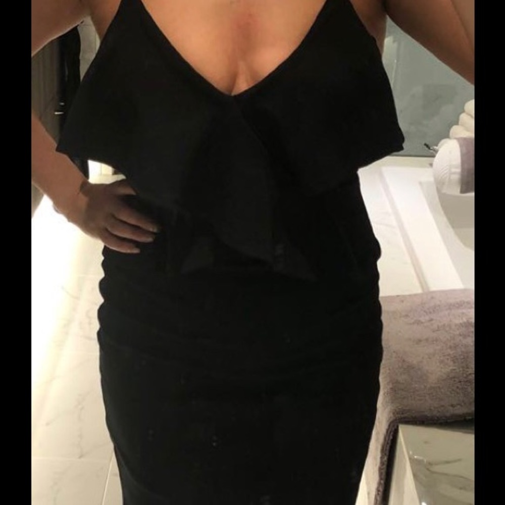 Sexy black dress